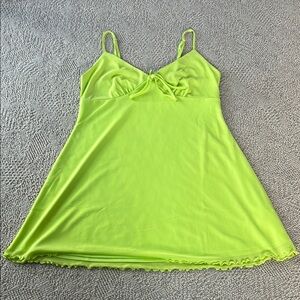 Forever 21 Neon Green Dress size 1X